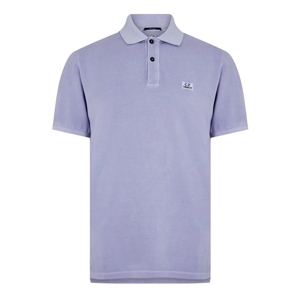 CP Company CP 24/1 Piquet Polo - Blue